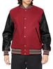 Military MELTON AWARD JACKET Maroon XL