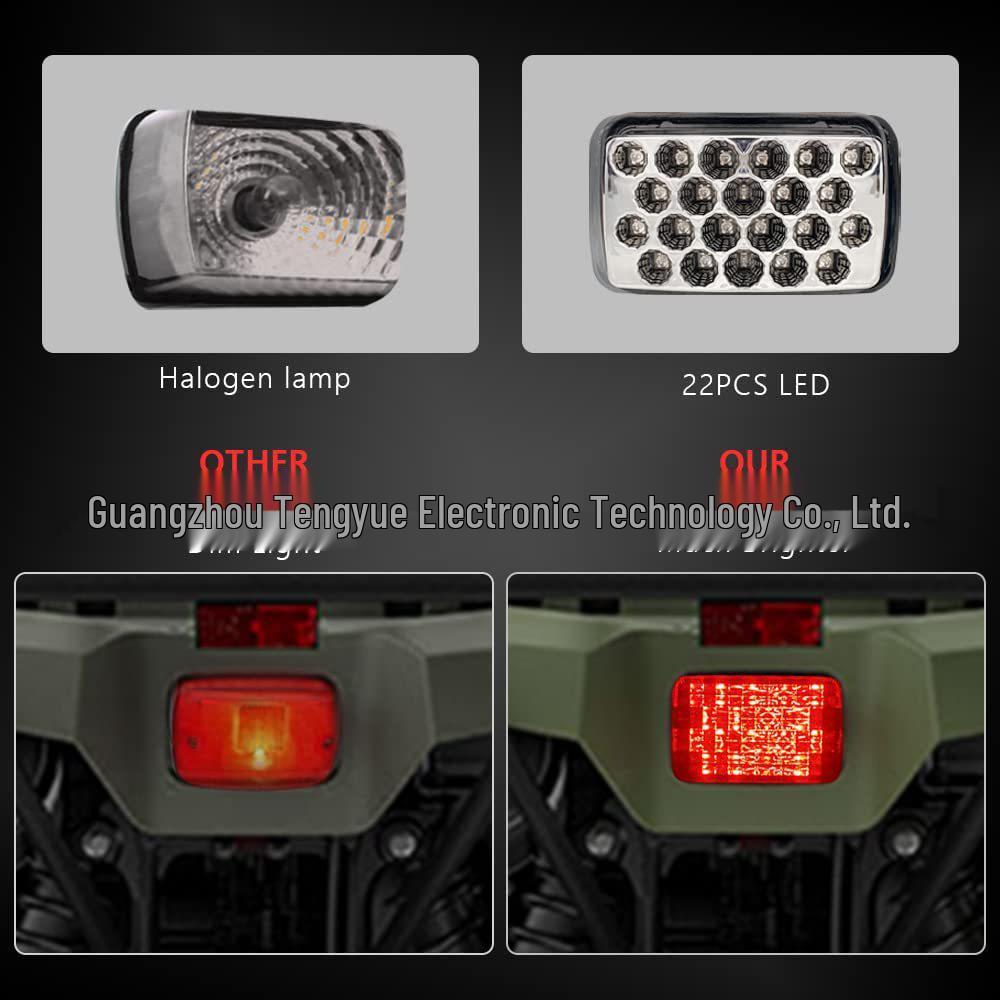 LED Tail Light for Yamaha: ATV, Quad, UTV, Grizzly, Viking 700, Rhino 660