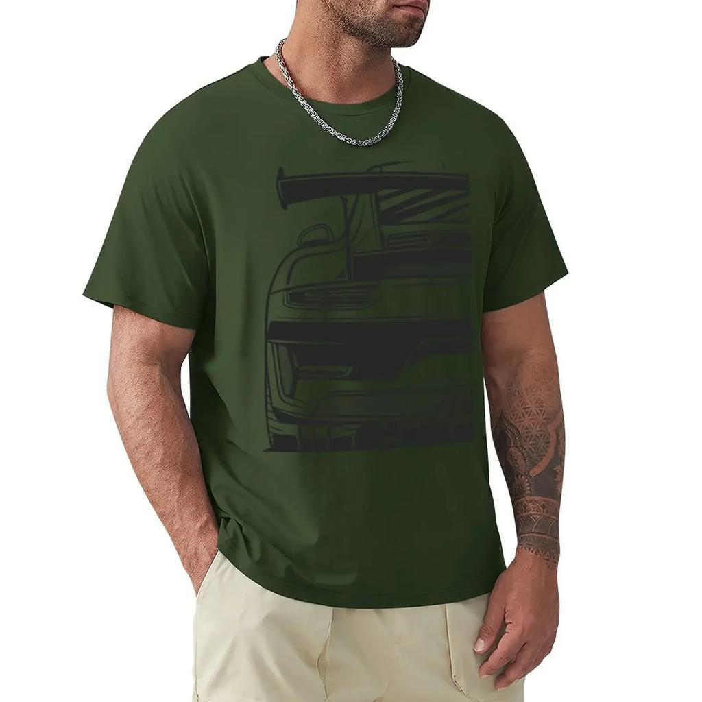 GT3 RS 9912 FragUnisext Rear TShirt Shirts Graphic Tees Vintage Graphics Oversized T Shirt Unisex
