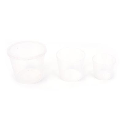 Small Plastic Glue Mixing Cup Bait Mix Measuring Cups Kit For Carp Fishing