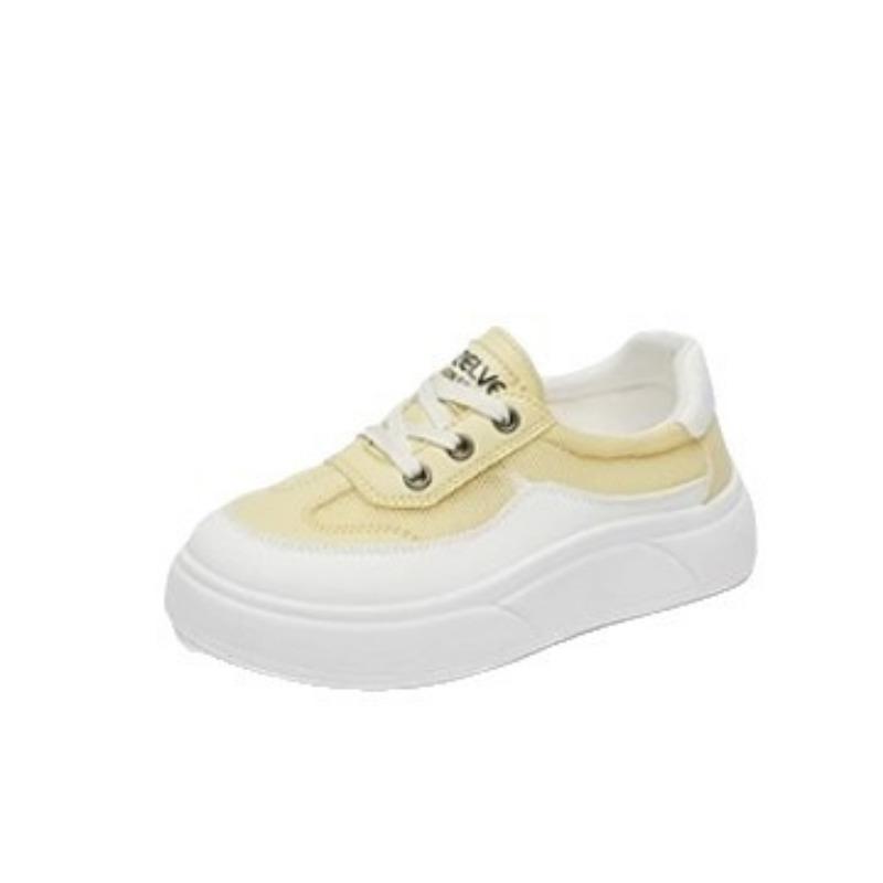 Mesh thick-soled lightweight board shoes women's new summer lightweight casual sports little white shoes breathable women's shoes