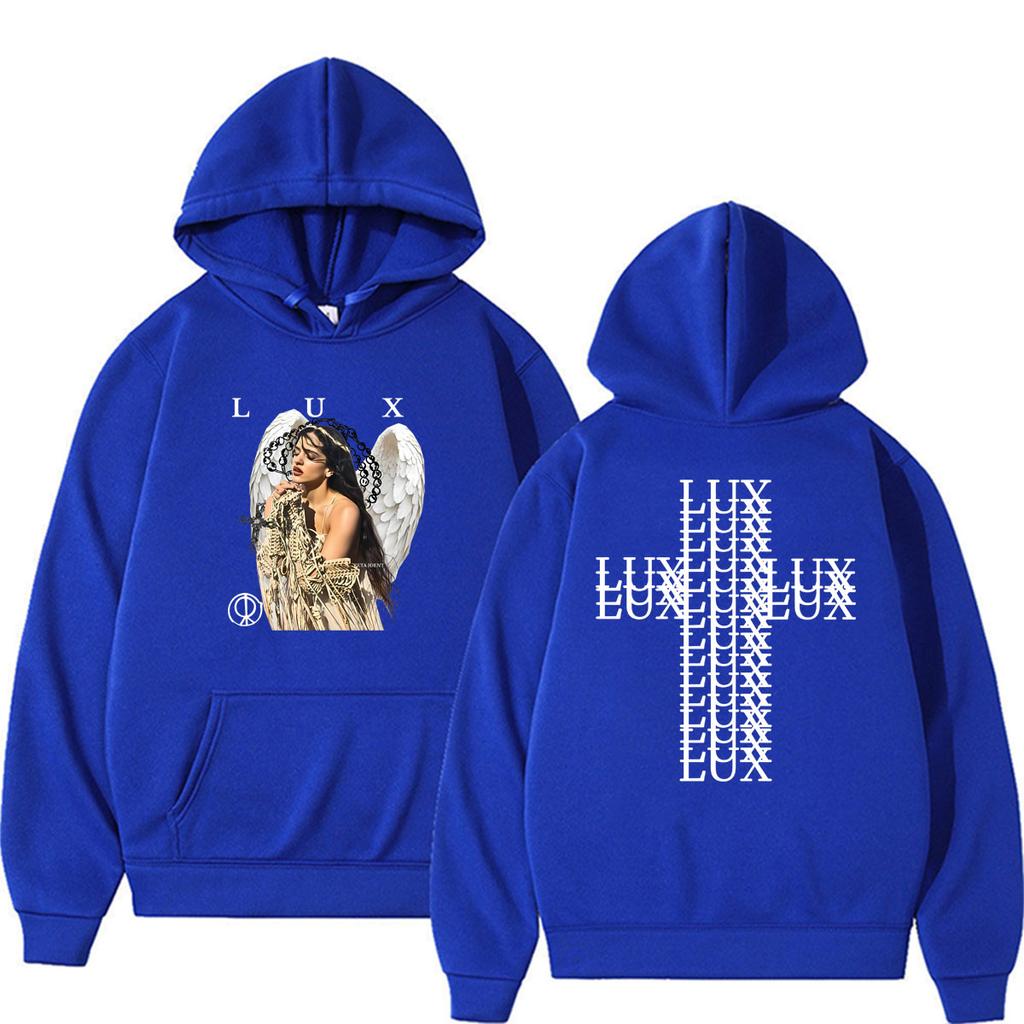 Cool Singer Rosalia Lux Tour New Hoodies Men Women Retro Classic Hip Hop Pop Music Sweatshirts Hoodie