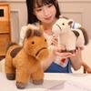Simulated Lying Horse Plush Dolls Stuffed Animal Super Realistic Pony Plush Toys Classic Birthday Gift For Children
