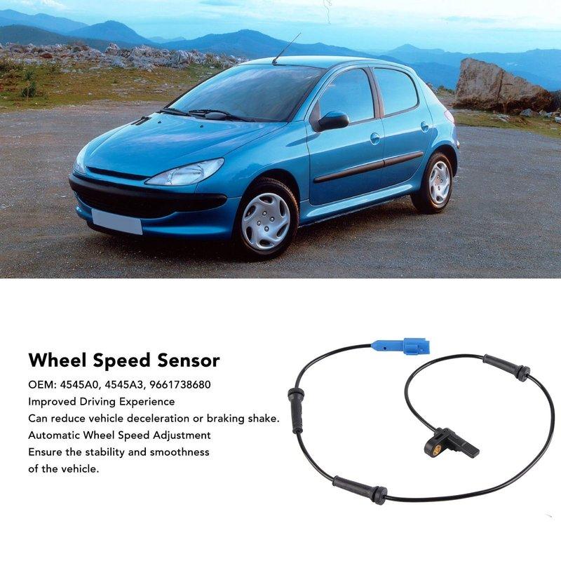 Radgeschwindigkeitssensor 4545A0 Energiesparender Radgeschwindigkeitsmonitor Ersatz für PEUGEOT 206 Limousine CC Schrägheck SW