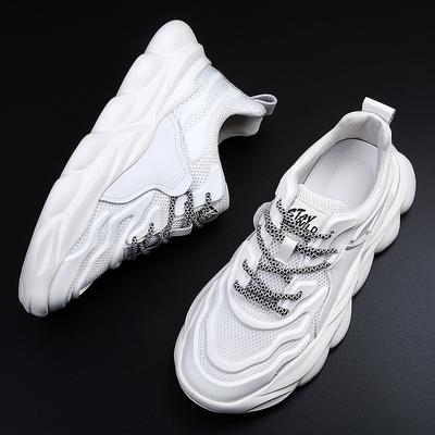 Jesień nowy bardzo duży rozmiar męskie buty typu "dad shoes" 45 pogrubione i powiększone codzienne buty sportowe 46 poszerzone i oddychające modne buty 49