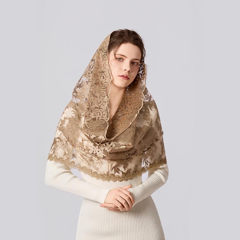 Functional Polyester Scarf Serves As Hair Band Neck Cover Or Mask Portable For Travel Elegant Use Comfortable Fabric