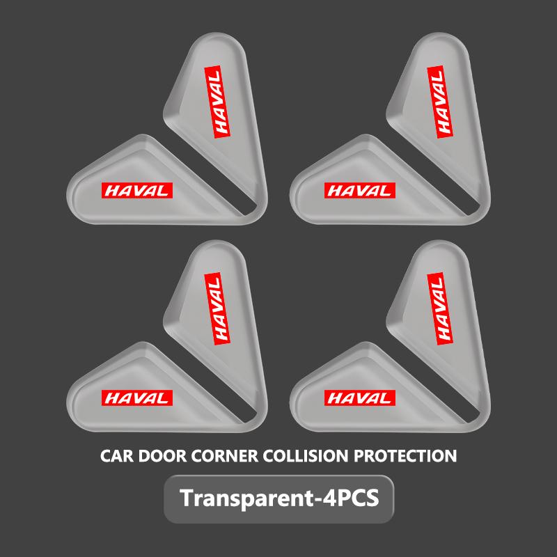 Car Door Corner Sticker Bumper Anti-collision Stickers Protector Cover For Haval Jolion H1 H2 H3 H4 H5 H6 H7 H8 H9 M6 F7x M4 F5