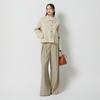 LAP Double-Pleated Tencel Wide Long Pants Aq3Wp868