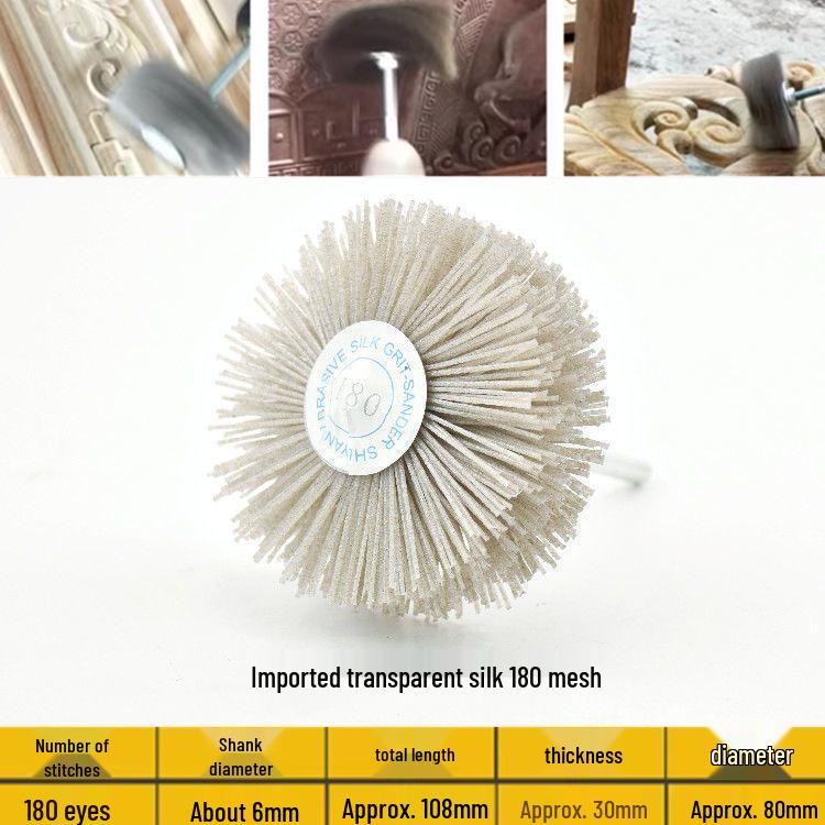 Nylon Abrasive Polishing Wheel for Wood and Furniture Carving