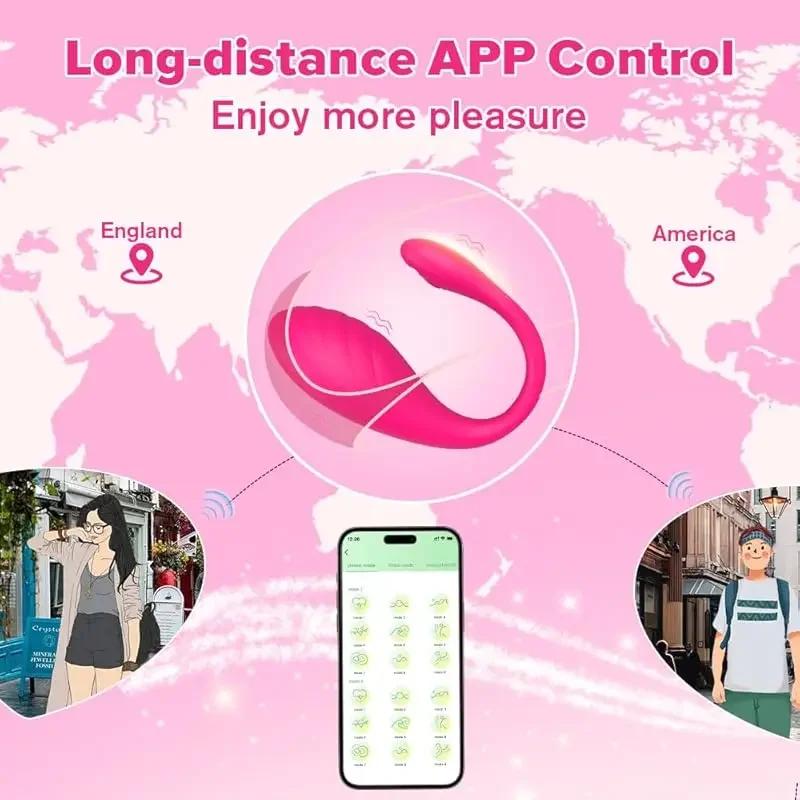 Vibrator APP Remote Control Dildo Panties Wear Vibrating Egg G Spot Clit Stimulator Massager Sex Toys for