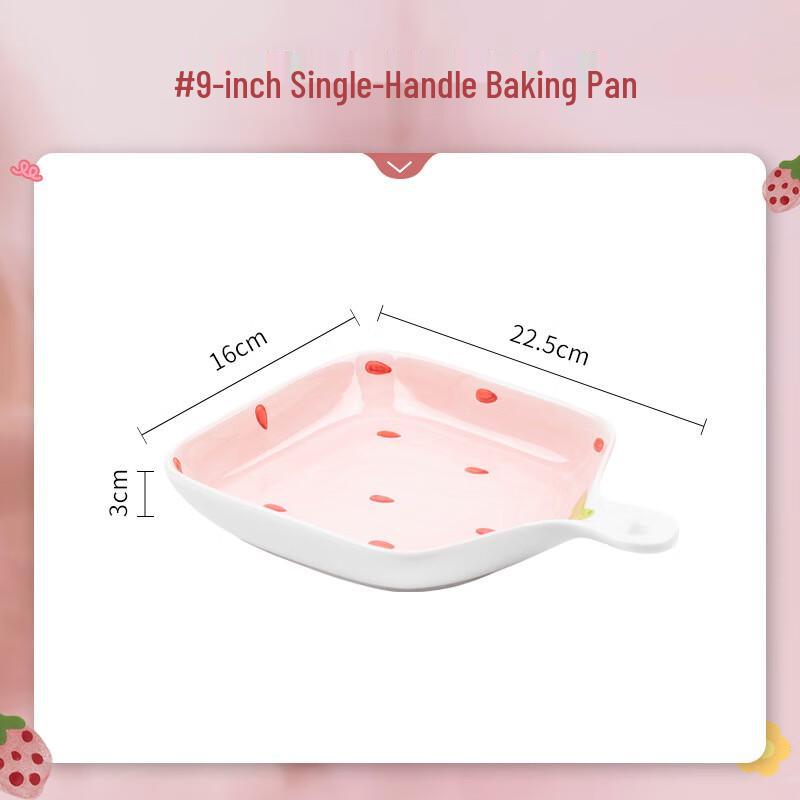 Handon Strawberry Ceramic Dinnerware Set