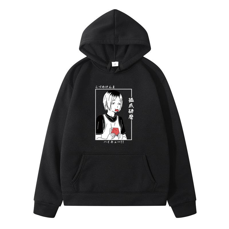 Hip Hop Hooded Men's and Women's Sweater Sports Long Sleeve Printed Loose Hooded Sweater