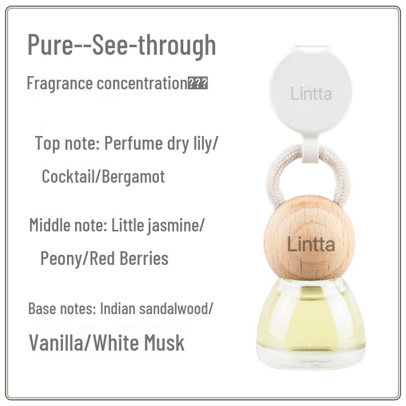 Long-lasting Car Pendant Air Freshener - Premium Fragrance Essential Oil for Interiors