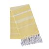 Turkish Bath Towel: Striped Beach Shawl with Tassels