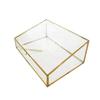 30*20cm Haus Frauen Polygonal Vintage Vintage Friseur Glas Schmuckaufbewahrung Kosmetik Display und Aufbewahrungsständer | Aufbewahrungsboxen und Behälter