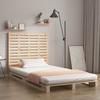 VidaXL Wall-mounted Headboard 126x3x91.5 Cm Solid Pine Wood 824678