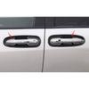Door Handle Bowl Lid Cover Trim For - Toyota Sienna Glossy Black 8pcs
