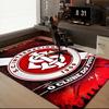 Inter Club Emblem Printed Office Carpet Chair Cushion  Entryway Rug, Rugs for Living Room, Bedroom Christmas gifts