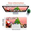 Roblox Christmas Celebration Large Gaming Mouse Pad Nonslip Rubber Base Waterproof Desk Mat For Office Pc Laptop