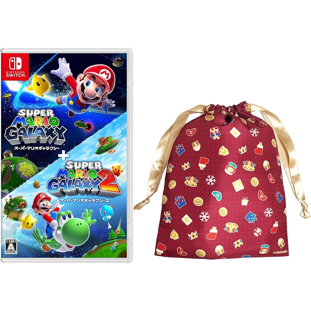 Super Mario Galaxy+ Super Mario Galaxy 2 -Switch [Amazon.co.jp Exclusive] Bonus 2025 Holiday Gift...