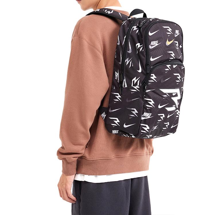 Nike Polyester Backpack Regular Unisex Jet Black Lightweight Casual NY2413025GS-001