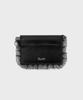 Sunlit Lace Frame Card Wallet (Black)