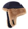 Conectaile Toddler Kids Winter Warm Hat with Ear Flaps for Outdoor Activities and Cold Pilot Cap for Navy Blue Weather, Boys, Skiing,