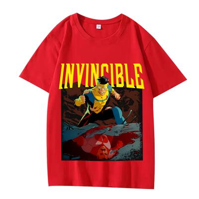 Invincible Mark Grayson Superhero Essential T Shirt Unisex Women Oversized Cotton Hot Sale Summer Print Unisex Plus Size Tops