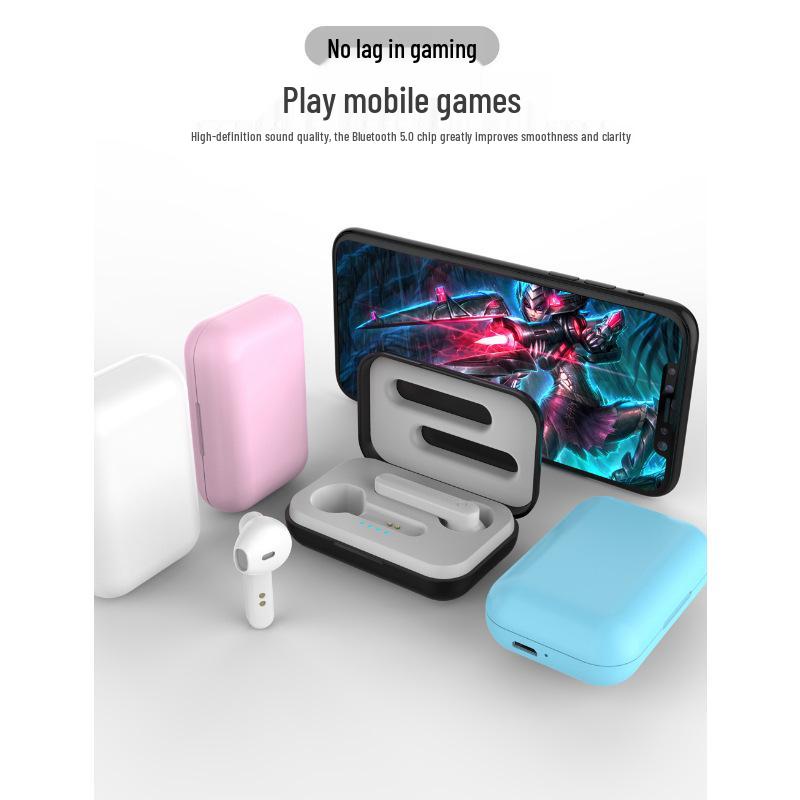 TWS Bluetooth 5.0 Wireless In-Ear Sport Earbuds with Dual Ear Design