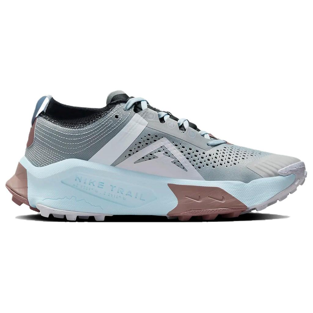 Nike ZoomX Zegama Světle kouřová Ledově modrá Dámské tenisky Šedá Světle kouřově šedá Černá DH0625-005
