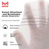 MIIOW 5 Pairs of Men's Socks, Pure Cotton 100%, And Odor-Resistant, Jacquard Mesh Short Tube Socks, Trendy Navy Style
