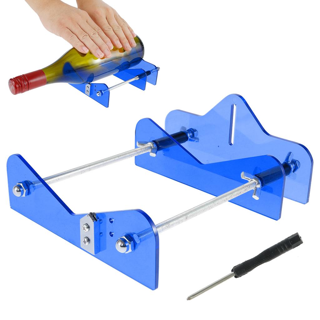 Universal Adjustable DIY Glass Bottle Cutter Sizes Metal Glassbottle Cut Machine Wine Bottles Crafting Decorations Cutting Tool