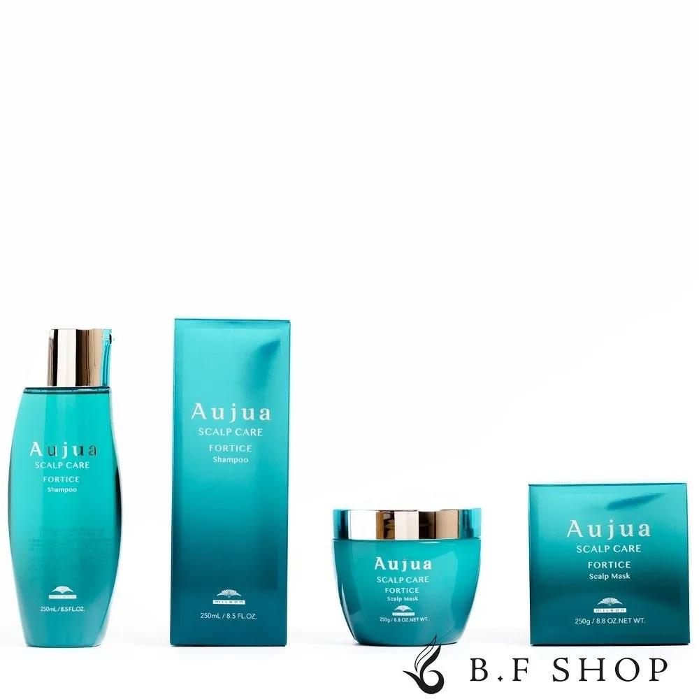 Milbon Ojua Fortis Shampoo 250ml Scalp Mask 250g Set