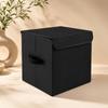 Lidded Storage Hinged cubeTop Foldable Box Carrying Handle