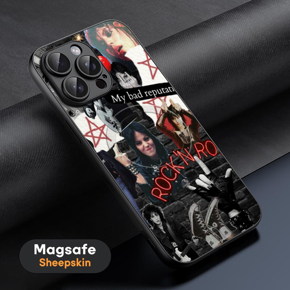 Cool Singer J-Joan J-ETT Hot Phone Case For iPhone 17 16 15 14 13 12 11 Plus Pro Max  High-end Luxury Magsafe Sheepskin