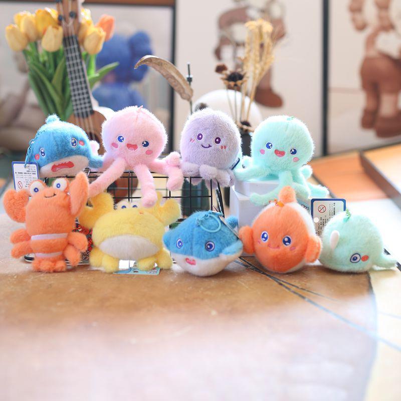 Urocze Kreskówkowe Zwierzę Pluszowa Lalka Zabawki Brelok Zawieszki do Torby Dekoracja Akcesoria