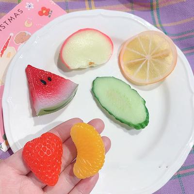 Funny Simulation Fruit Hair Clips Strawberry Lemon Hairpin For Kids Girls Bangs Holder Clip Lovely Food Ornament Headwear