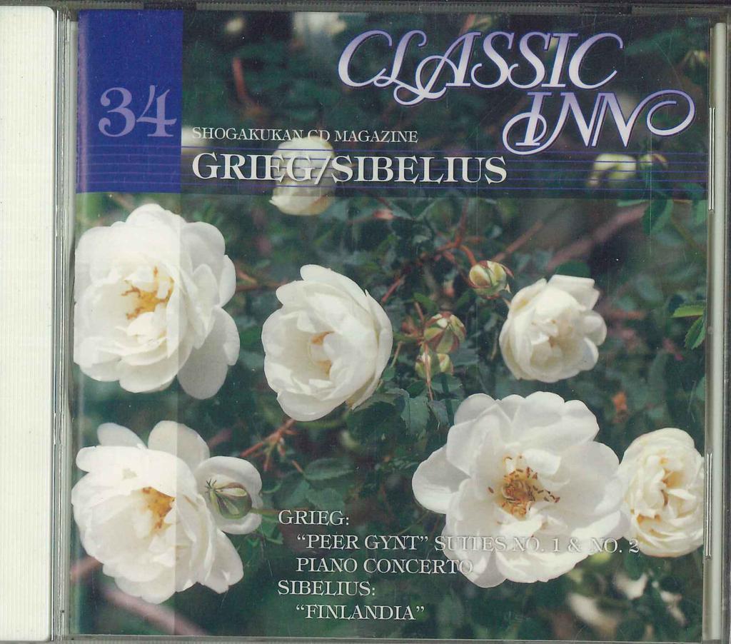 CD   Peer Gynt  Piano Concerto  Fin SWCI534 EMI 2006 Japan Classical Used