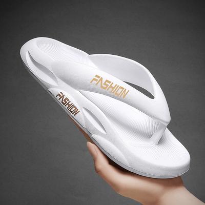 Summer Slippers Men's Outer Wear Flip-flops Home Non-slip Thick-soled Outdoor Sandals Couple Slippers