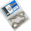 Yoliko 4pcs Heavy Duty Stainless Steel Cotter Pin R Clip Large Spring Retaining Wire