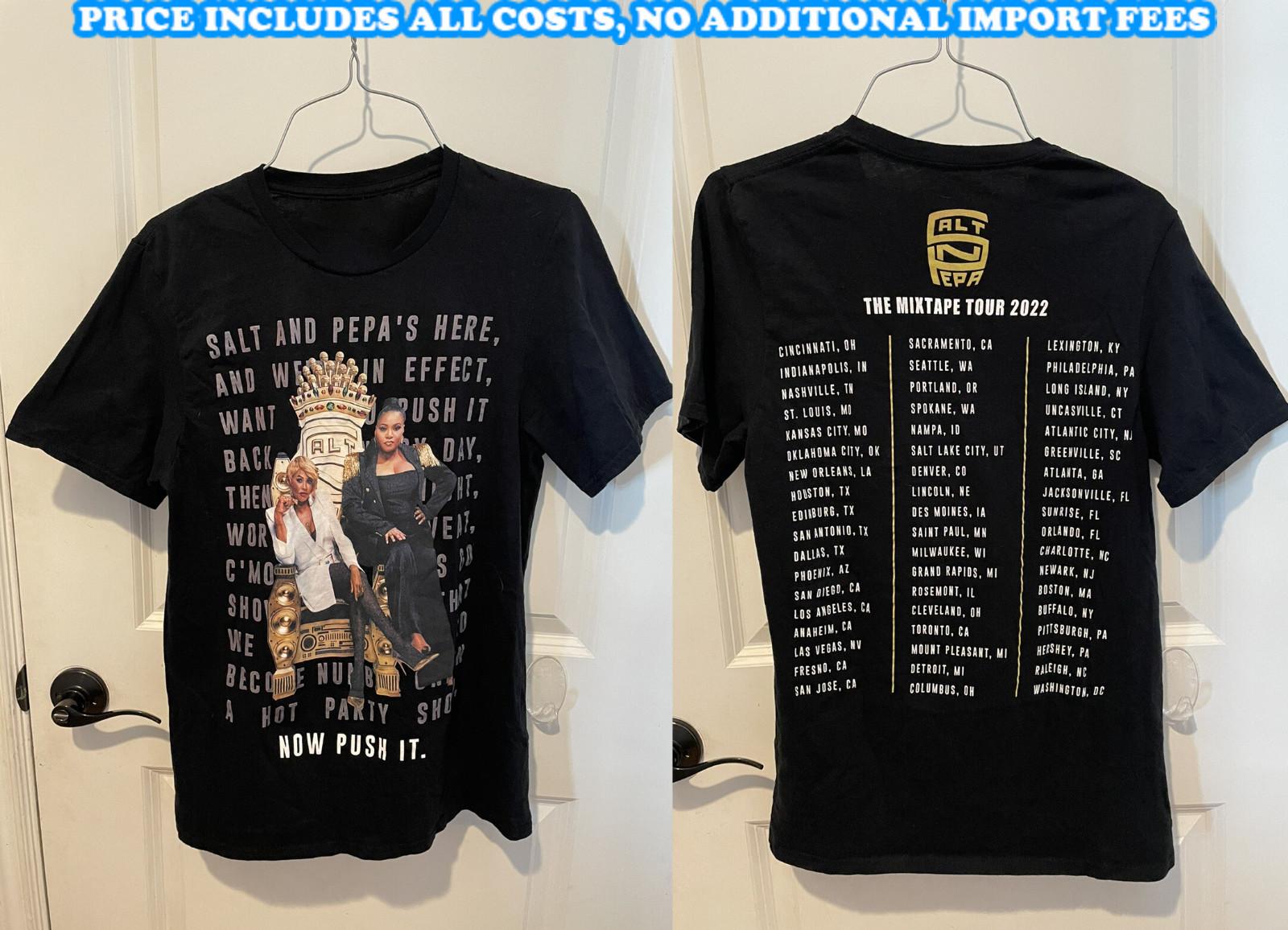 Salt N Pepa Legends Of Hip Hop Tour 2sides T-shirt S to 5XL PA133 FREE SHIPPING XXXXL