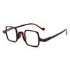 Portable And Fashionable Reading Glasses Square Comfortable Retro Reading Glasses Versatile Anti-Blue Reading Glasses
