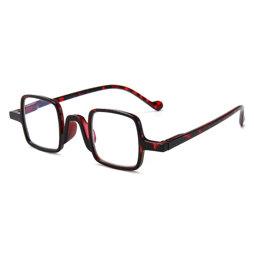 Portable And Fashionable Reading Glasses Square Comfortable Retro Reading Glasses Versatile Anti-Blue Reading Glasses