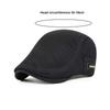 Mesh British Painters Hats Sun Protection Summer Flat Cap New Berets Hat  Men