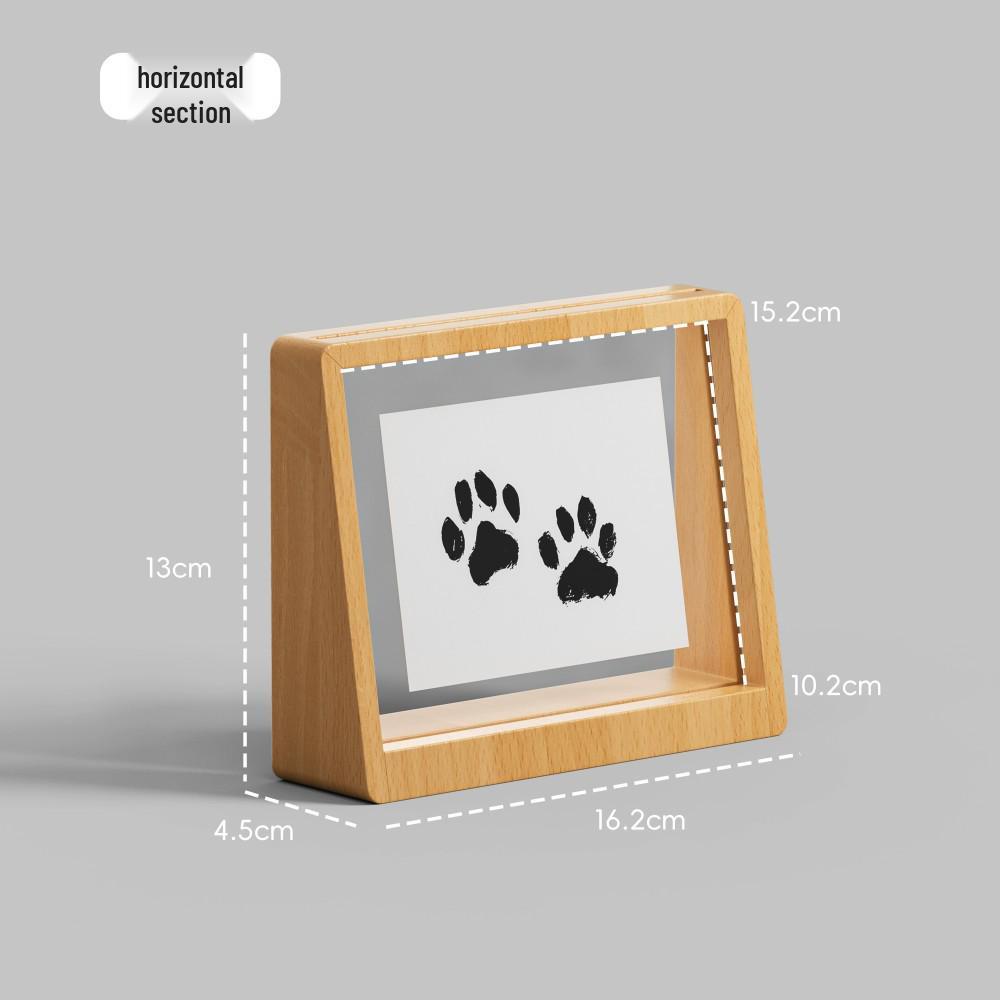 Pet and Baby Hand & Footprint Inkless Photo Frame Memorial Display