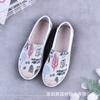 Low-top Casual Single Shoes  Cloth Shoes Female Mother Soft-soled Shoes Canvas Student White Shoes