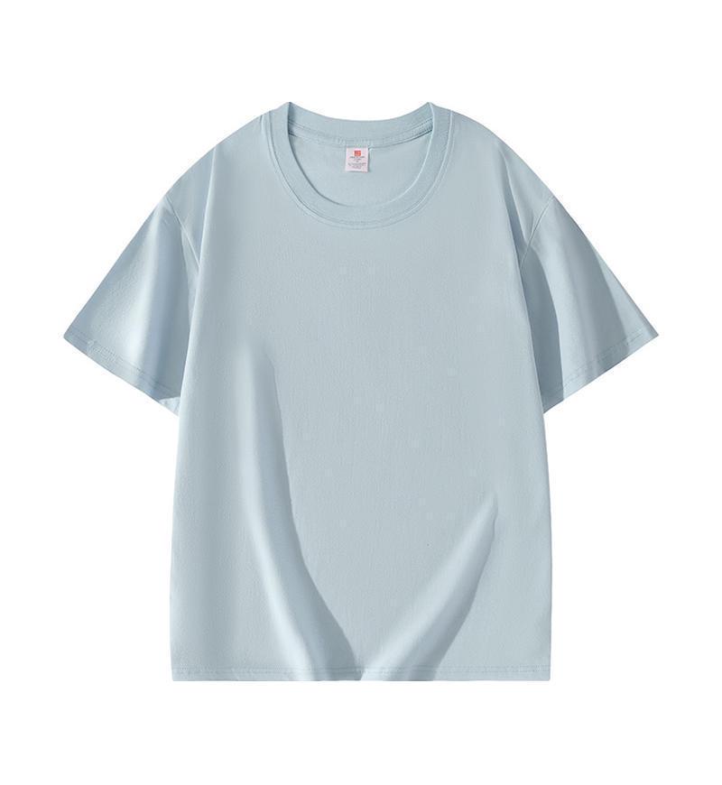 Korean Style 2025 Summer Pure Cotton Round Neck Short Sleeve Women's Casual T-shirt