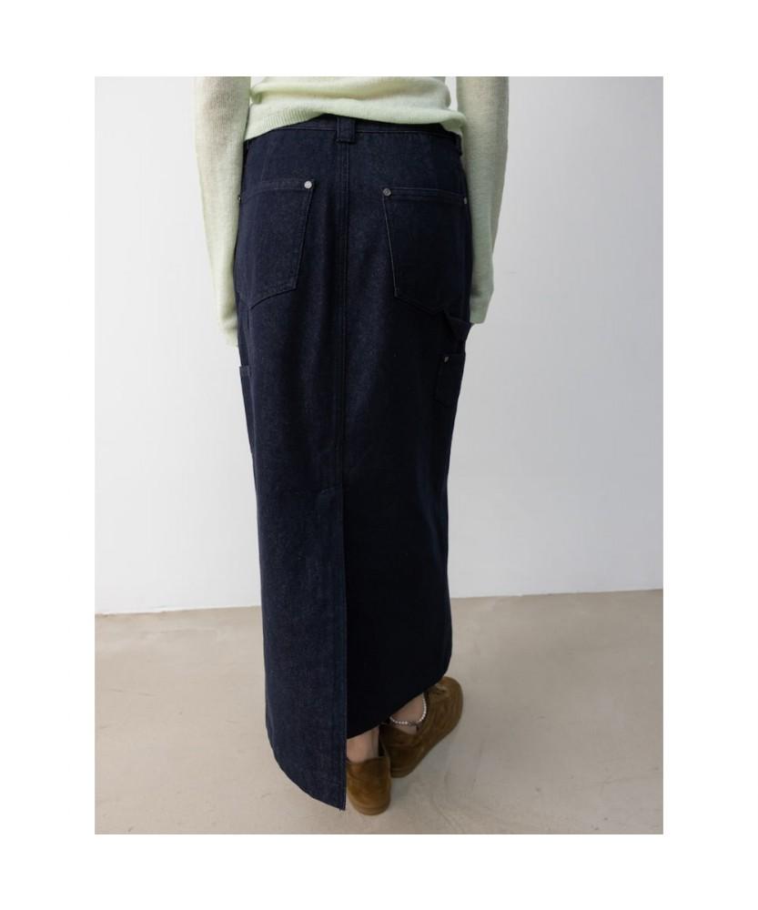 Diaepeocheo Carpenter Denim Skirt Blue (Ta5727A11P)