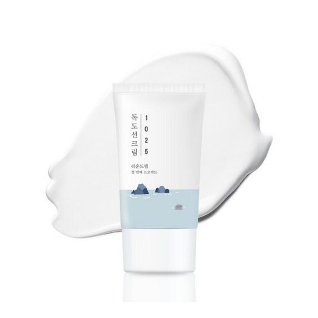 ROUND LAB 1025 Dokdo Sunscreen SPF50+ PA++++ Moisturizing UV Protection Sun Cream 50ml