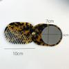 Acetate Hair comb Mini Mirror comb Simple Makeup Mirror  Travel